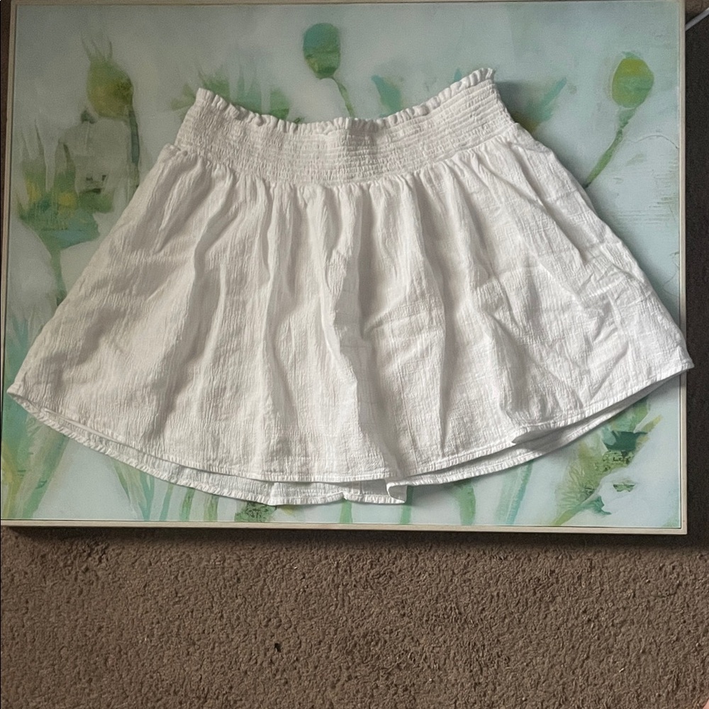 Wonder Nation White Skater Skirt